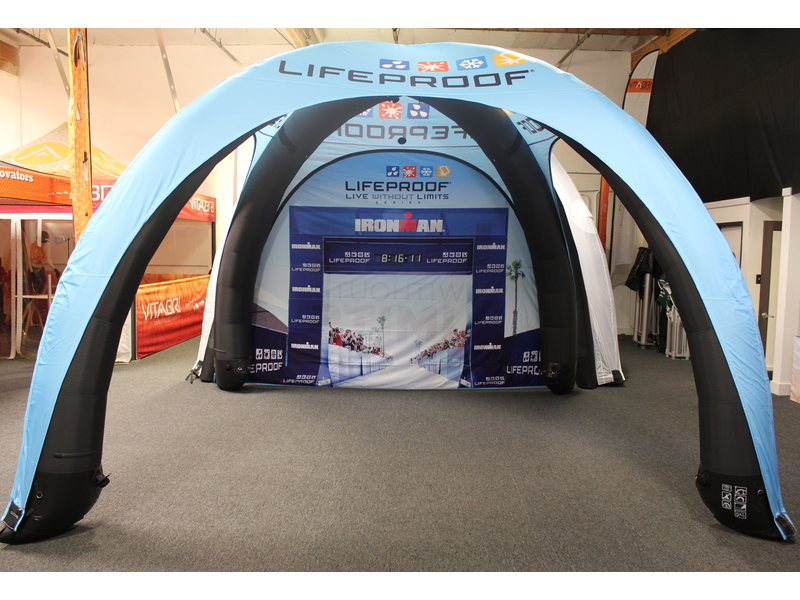 17'x17' Printed Inflatable Air Dome Tent