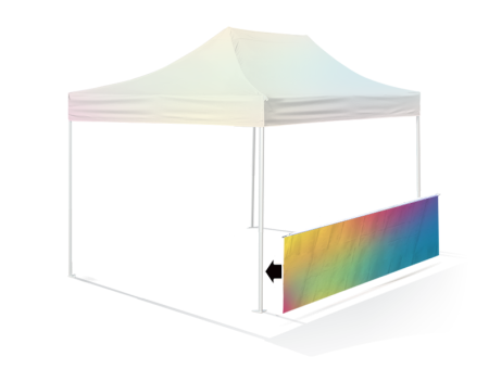 15' Printed Canopy Railskirt