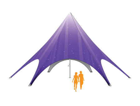 52' Printed Sky Tent
