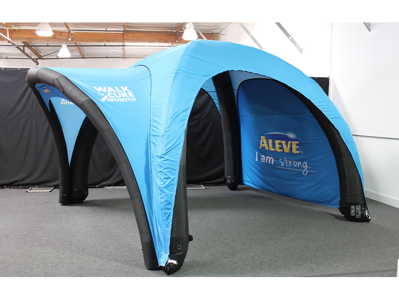17'x17' Printed Inflatable Air Dome Tent