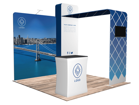 10'x10' Quick-N-Fit Booth - Package # 1101