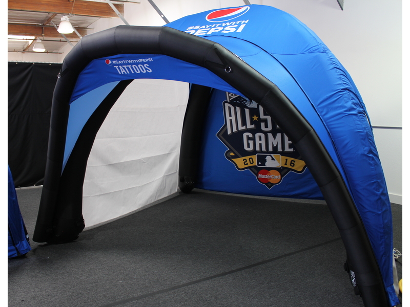 17'x17' Printed Inflatable Air Dome Tent
