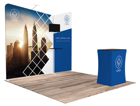 10'x10' Quick-N-Fit Booth - Package # 1104