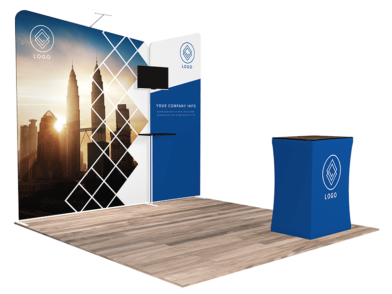 10'x10' Quick-N-Fit Booth - Package # 1104