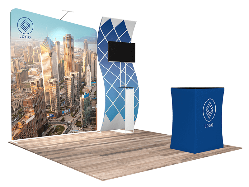 10'x10' Quick-N-Fit Booth - Package # 1106