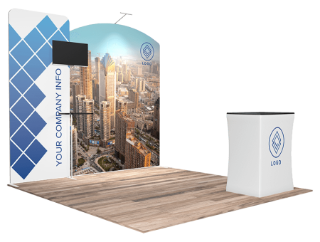 10'x10' Quick-N-Fit Booth - Package # 1108