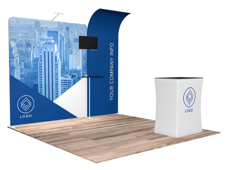 10'x10' Quick-N-Fit Booth - Package # 1110