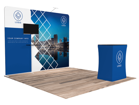 10'x10' Quick-N-Fit Booth - Package # 1111