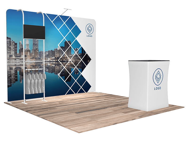 10'x10' Quick-N-Fit Booth - Package # 1112
