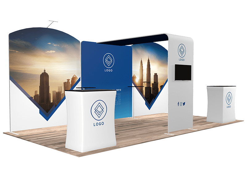 10'x20' Quick-N-Fit Booth - Package # 1203