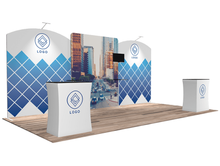 10'x20' Quick-N-Fit Booth - Package # 1206