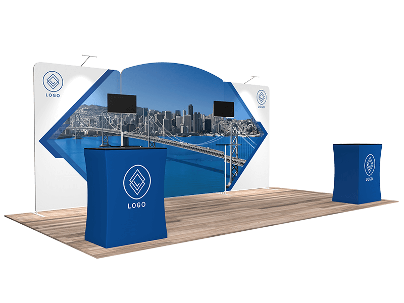10'x20' Quick-N-Fit Booth - Package # 1207