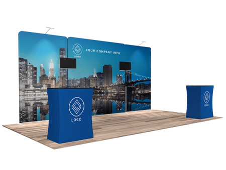 10'x20' Quick-N-Fit Booth - Package # 1209