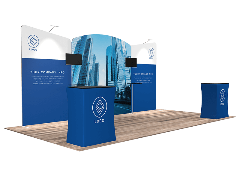 10'x20' Quick-N-Fit Booth - Package # 1212