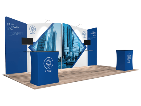 10'x20' Quick-N-Fit Booth - Package # 1218