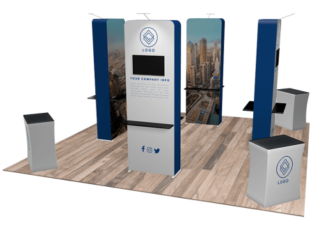 20'x20' Quick-N-Fit Booth - Package # 2202