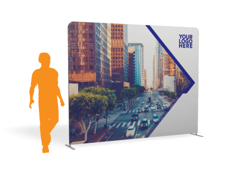 10'x 7.5' Tension Wall w/ Hardware - Straight