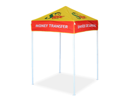 5'x5' Custom Printed Pop Up Tent