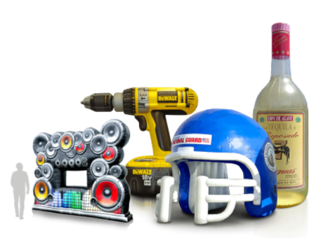 Custom Inflatable Replicas