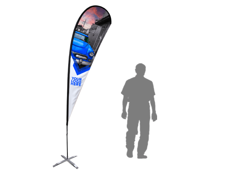11ft Tear Drop Flag