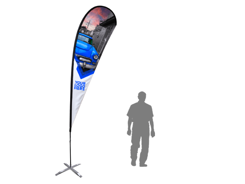 15ft Tear Drop Flag