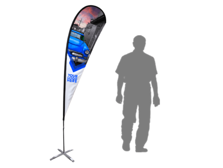 7ft Tear Drop Flag