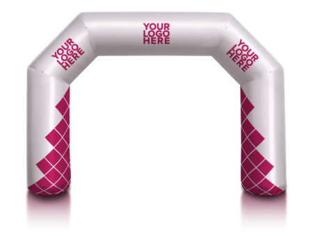 Inflatable Angled Arch Constant Air