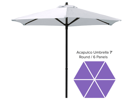 Acapulco Umbrella 7' 6 Panels