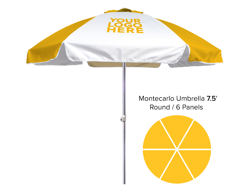 Montecarlo Umbrella 7.5' 6 Panels