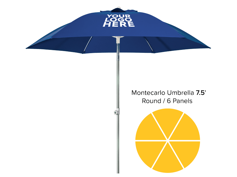 Montecarlo Umbrella 7.5' 6 Panels