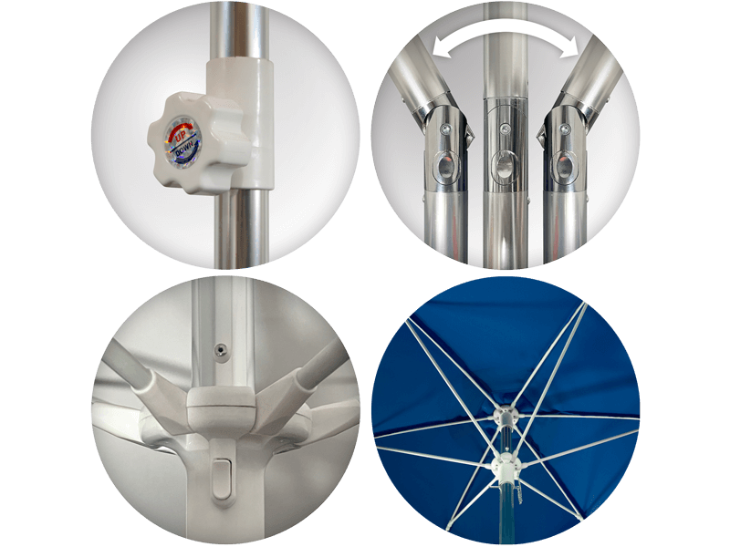 Montecarlo Umbrella 7.5' 6 Panels