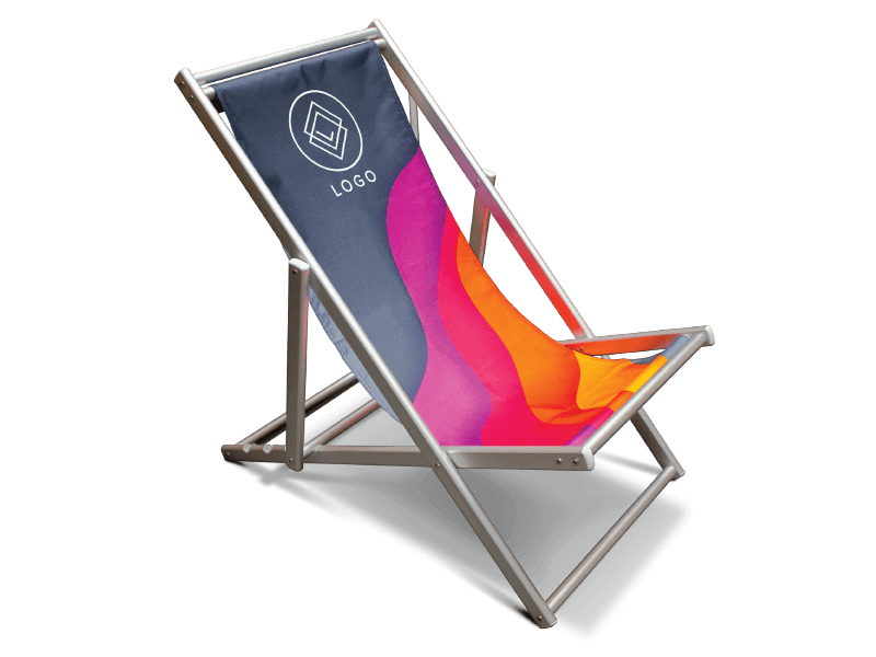 Custom Printed Sling Chair