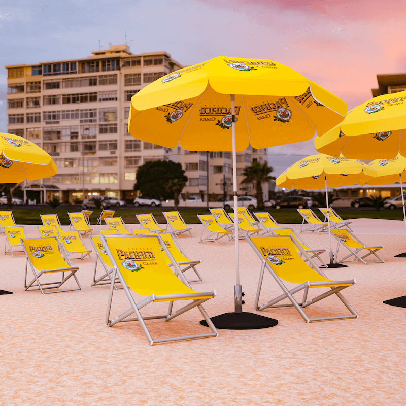 Custom Printed Sling Chair