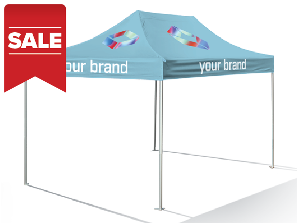 SALE: 10’x15′ Printed Pop Up Tent