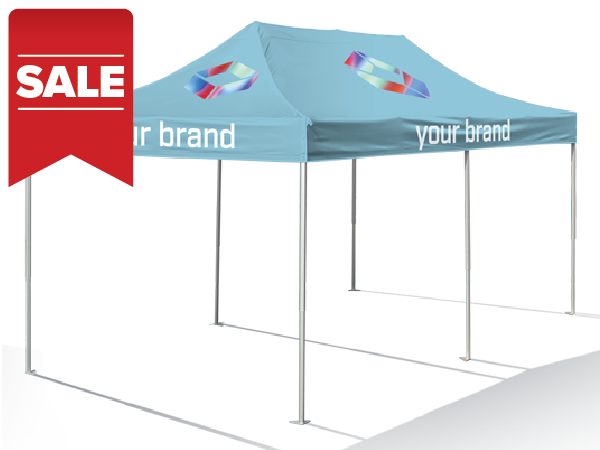 SALE: 10’x20′ Printed Pop Up Tent