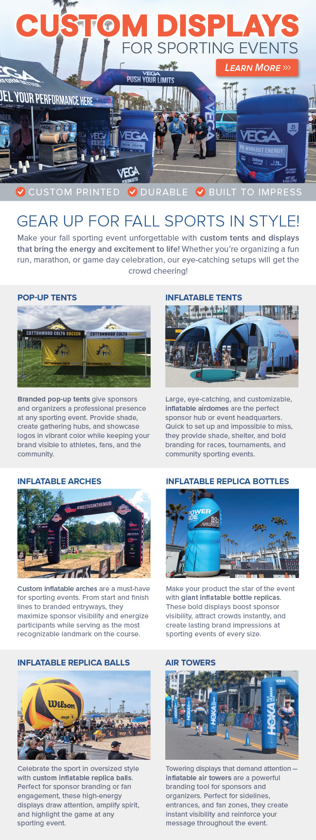 CS Custom Displays for Sporting Events